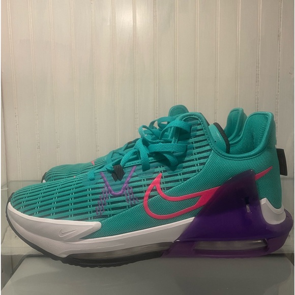 Nike Lebron James witness 6 Basketball Shoes (like new) emerald berry - Picture 4 of 4